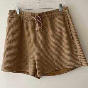 Elodie Brown Pull On Stretchy Shorts